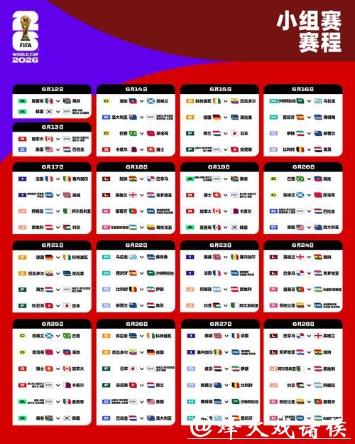 2026世界杯直播全赛程高清在线观看攻略